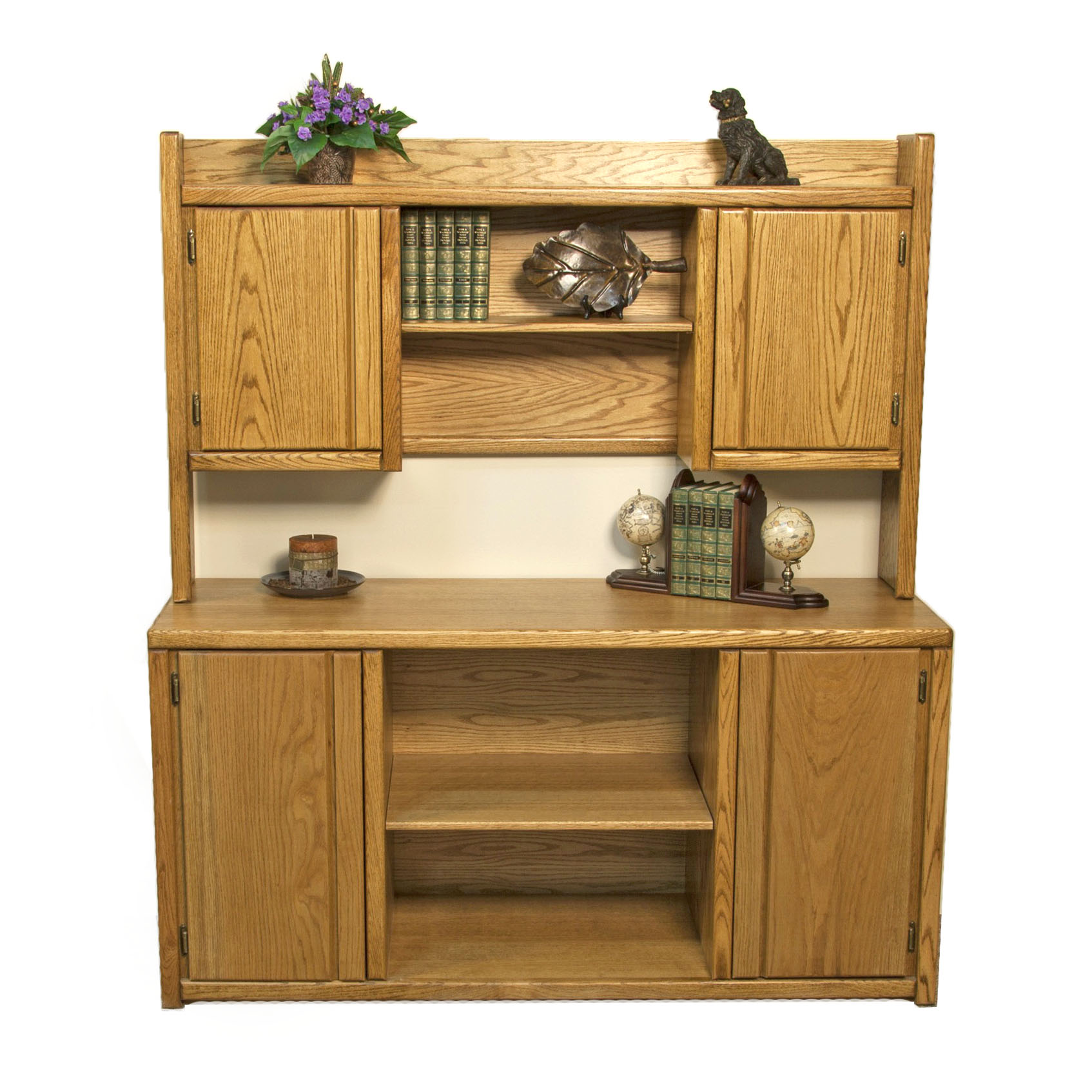 Hutch on Credenza