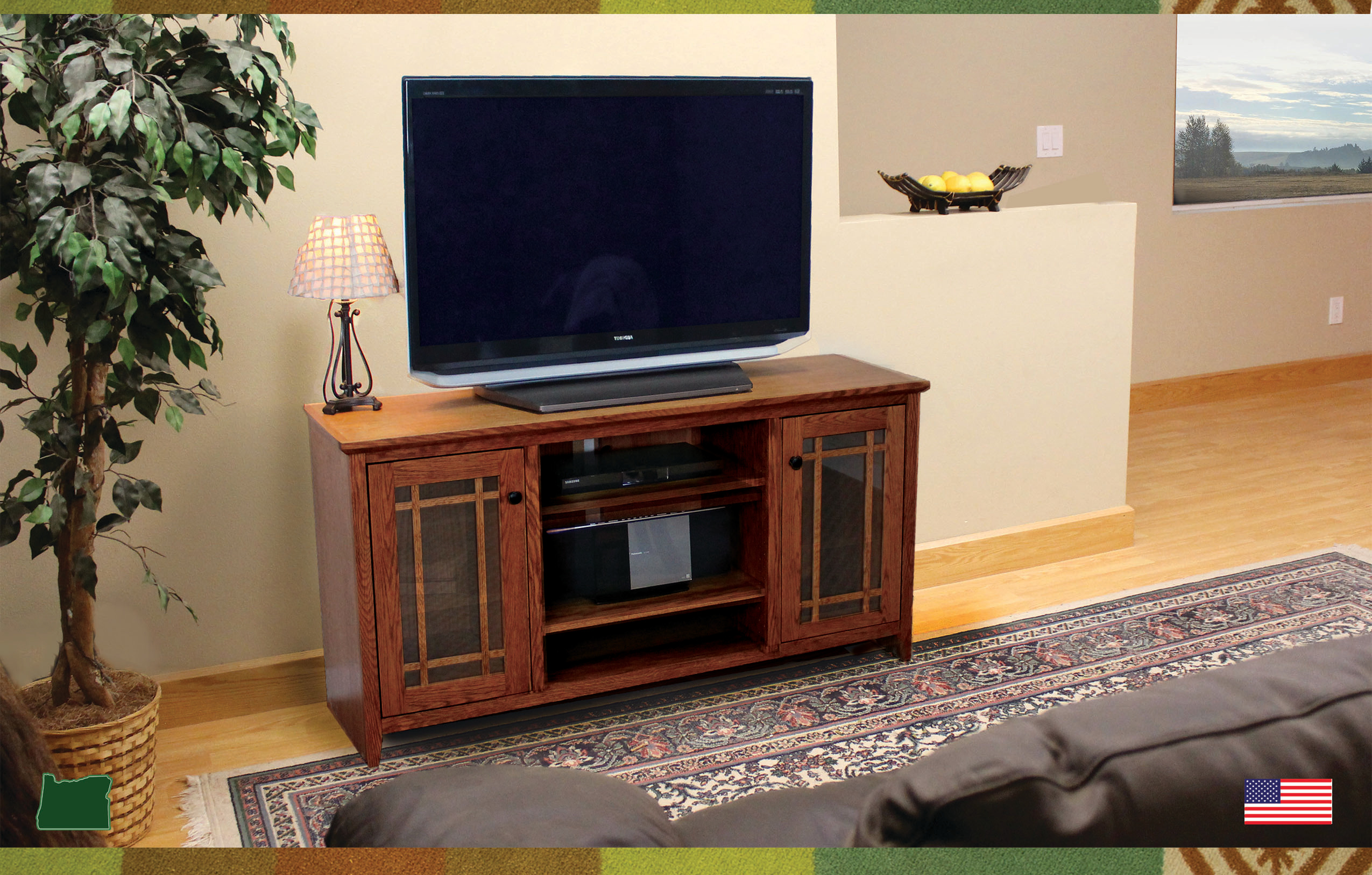 Oakcraft TV Consoles