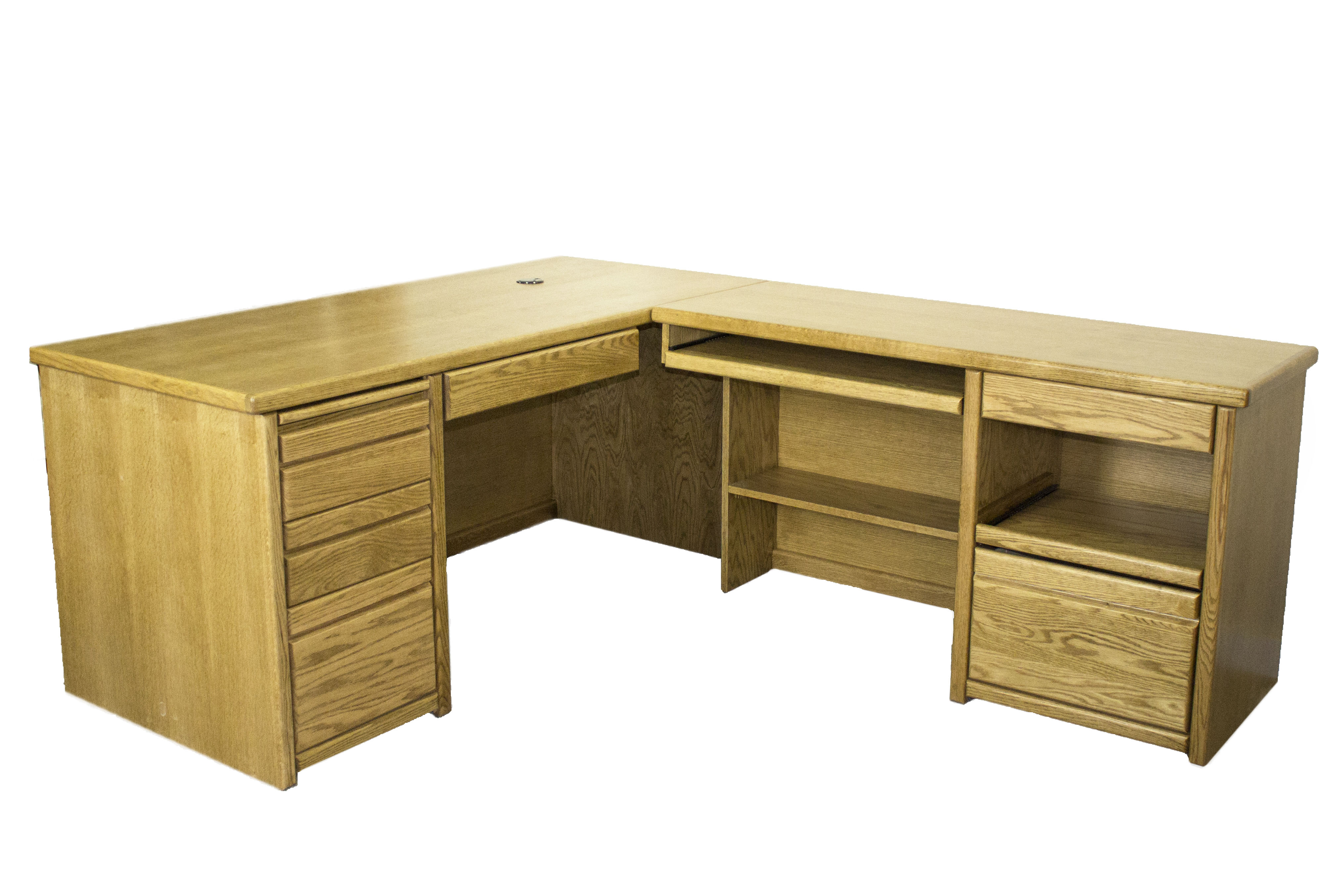 Return Desk w/ Later File/Printer PO