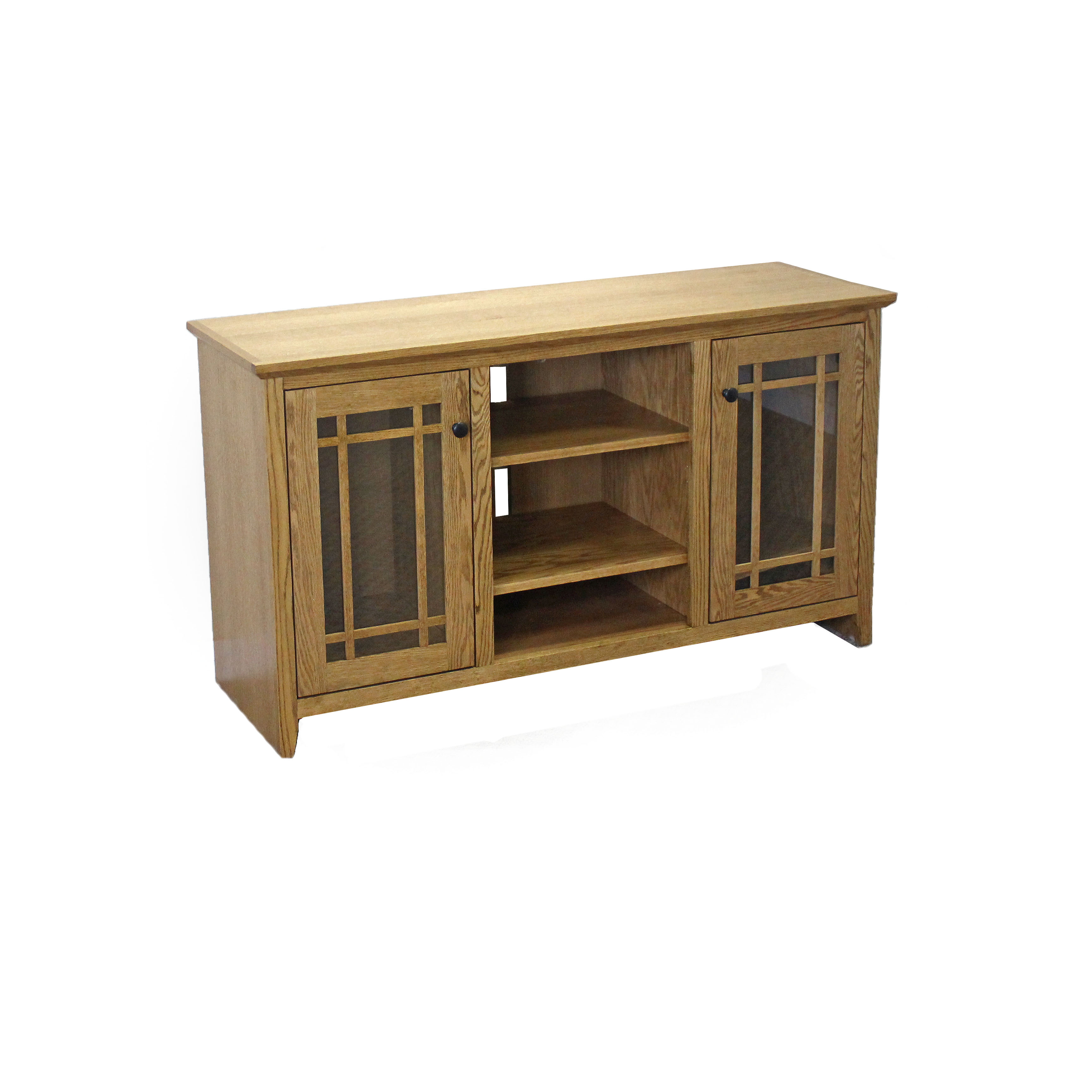 Oak Shaker TV Console