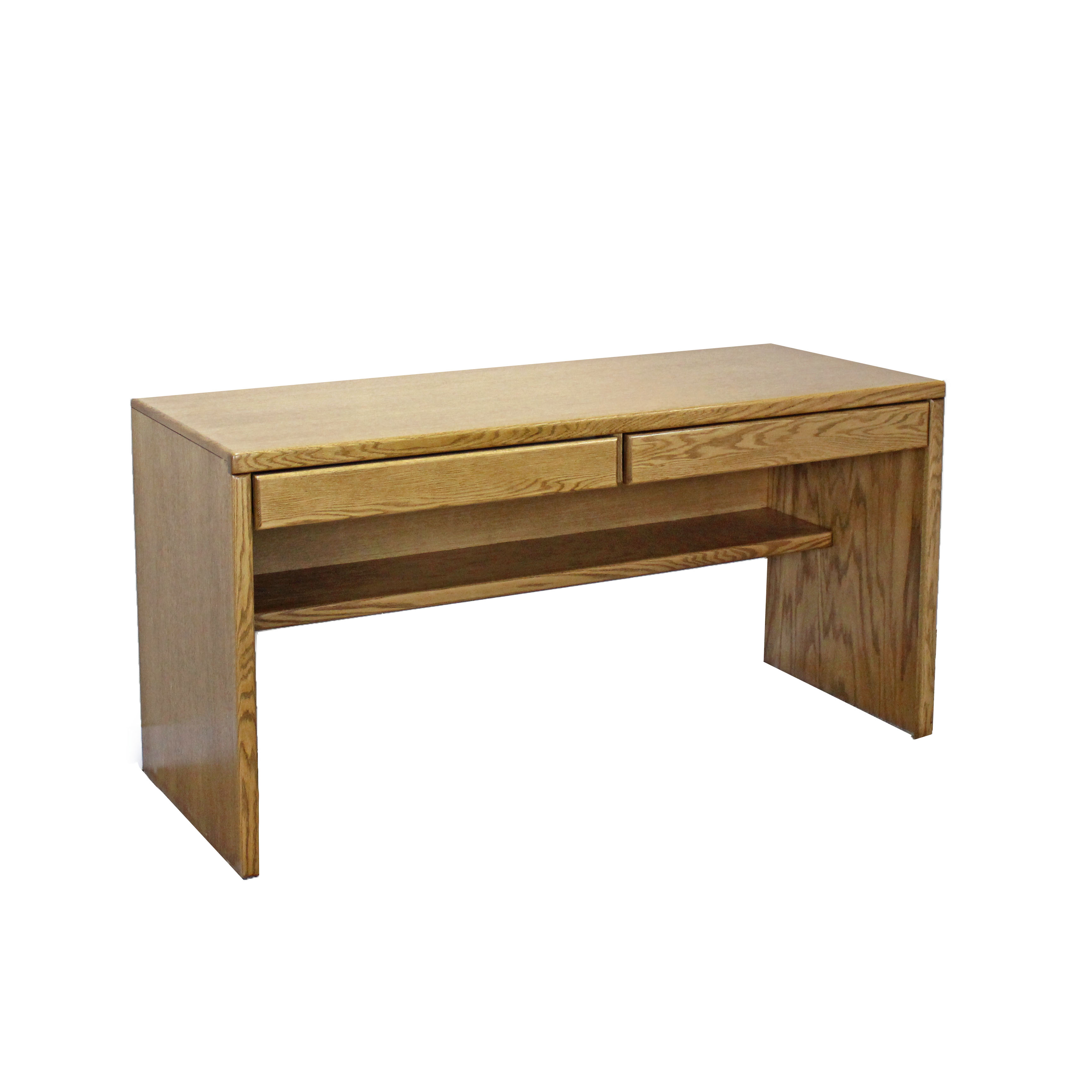 Library Desk w/ 2 pen drw