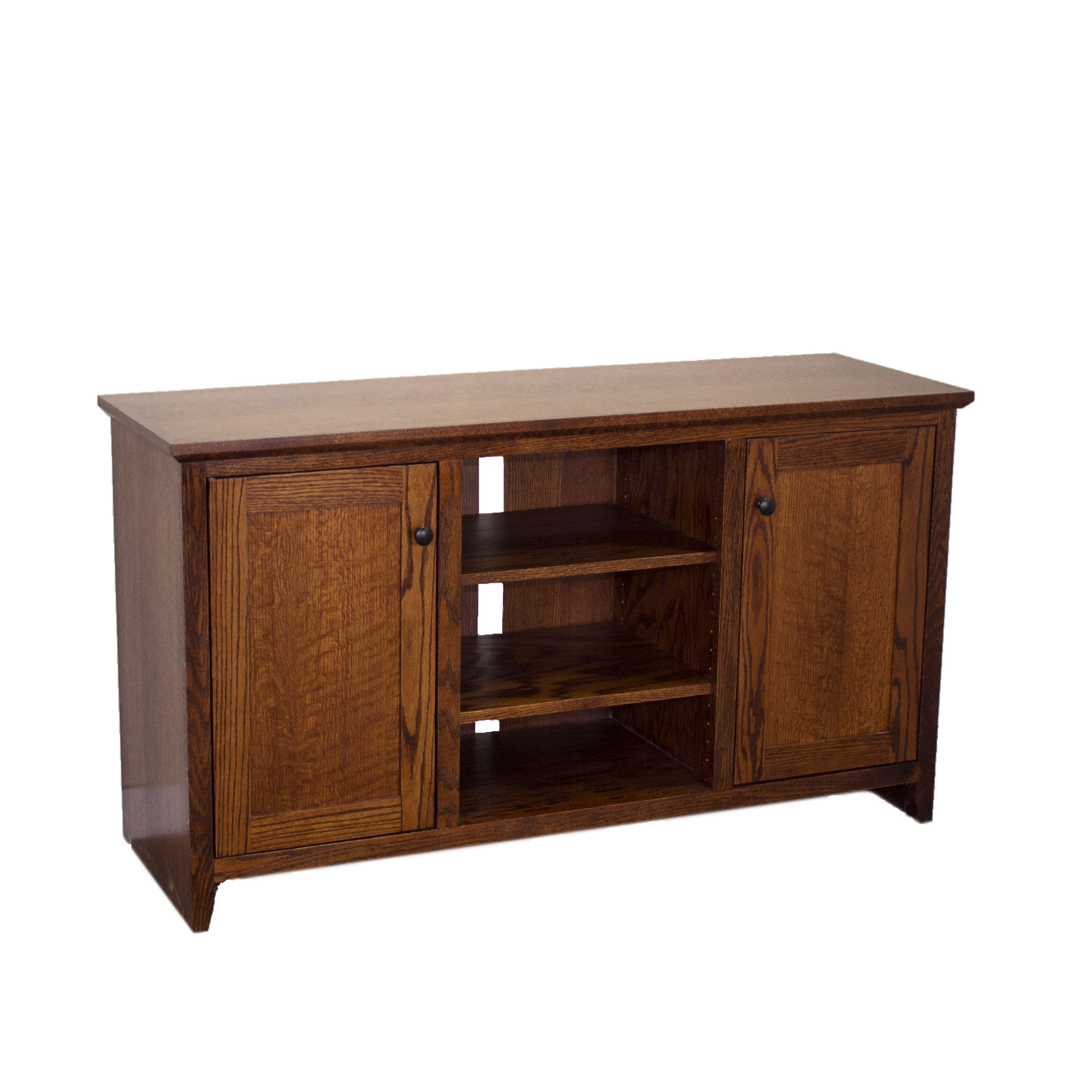 Oak Shaker TV Console
