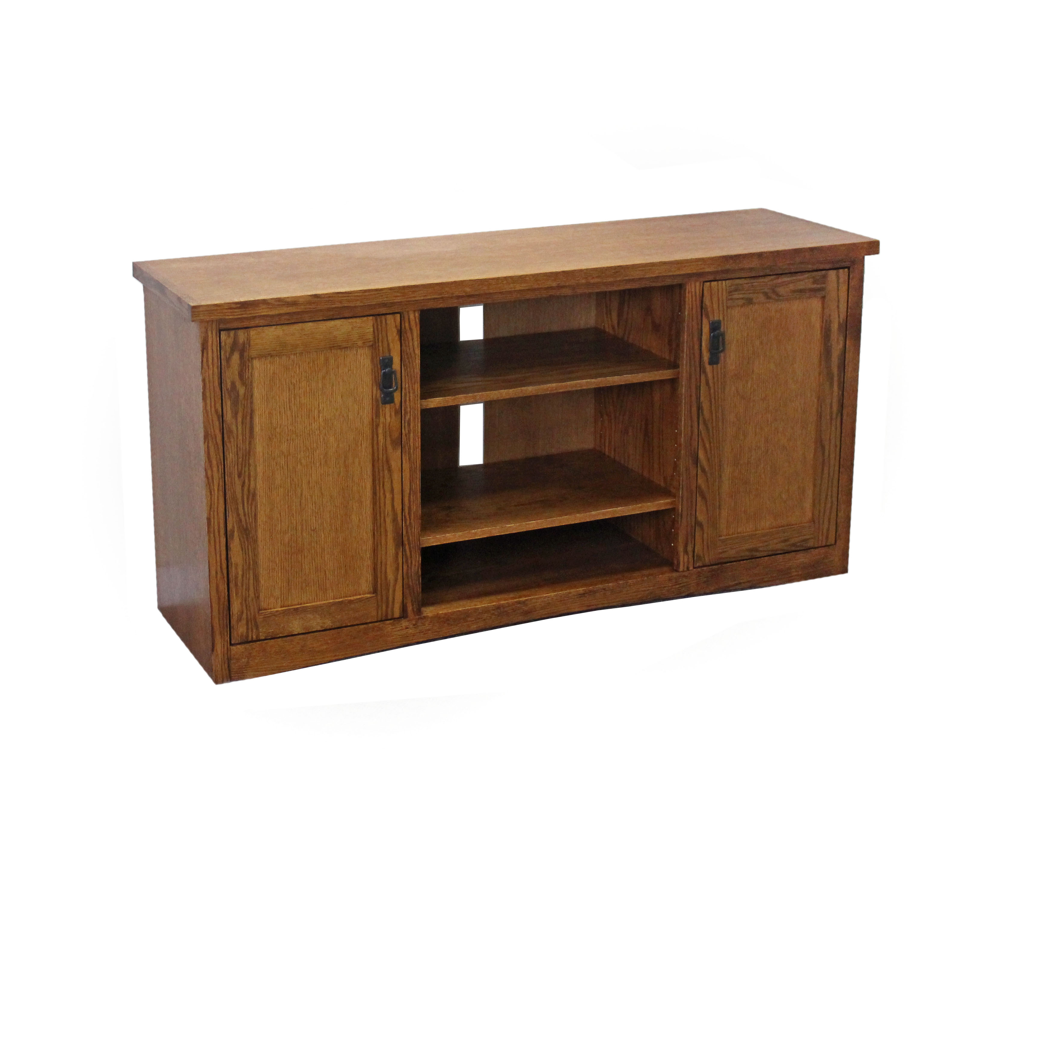 Oak Mission TV Console