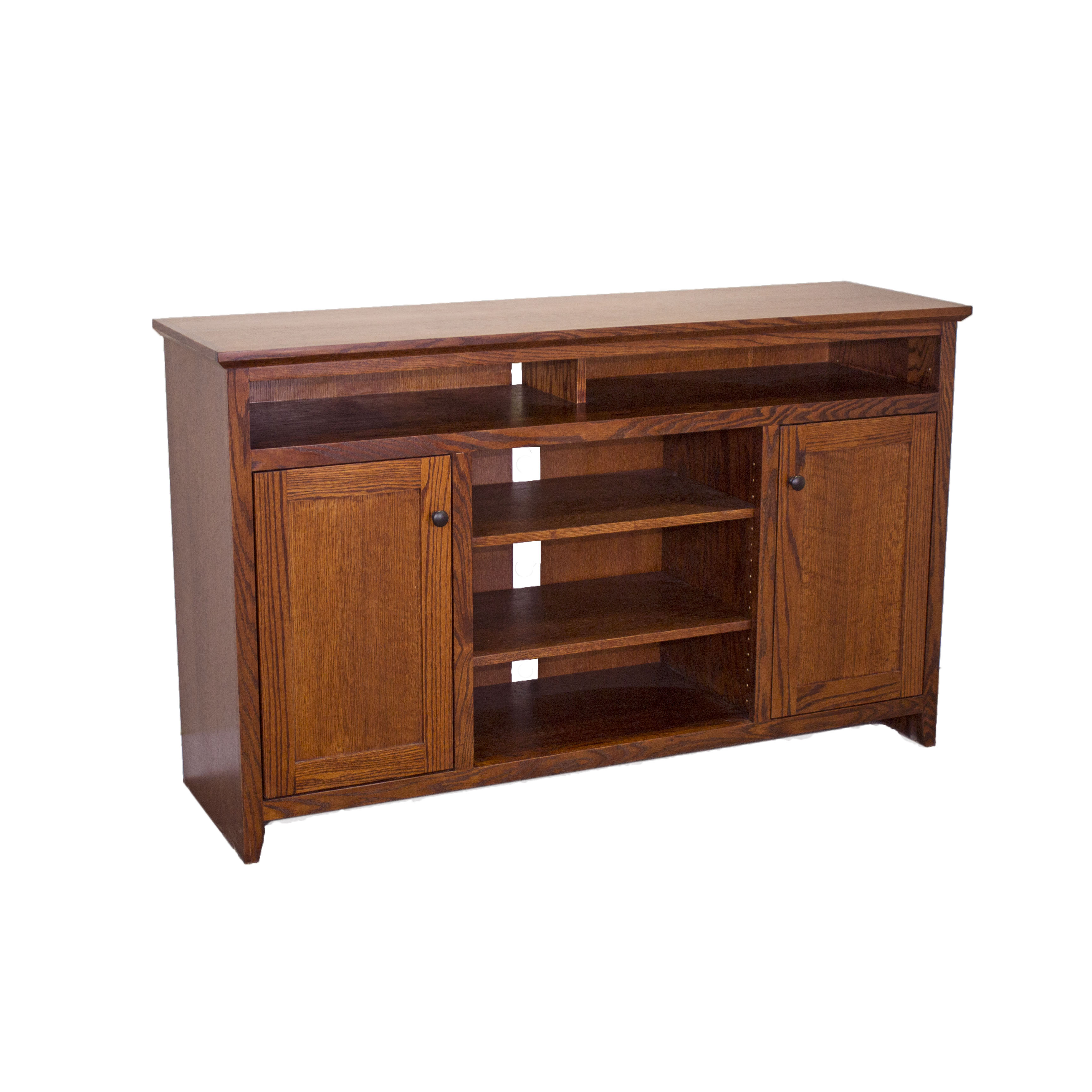 Oak Shaker TV Console