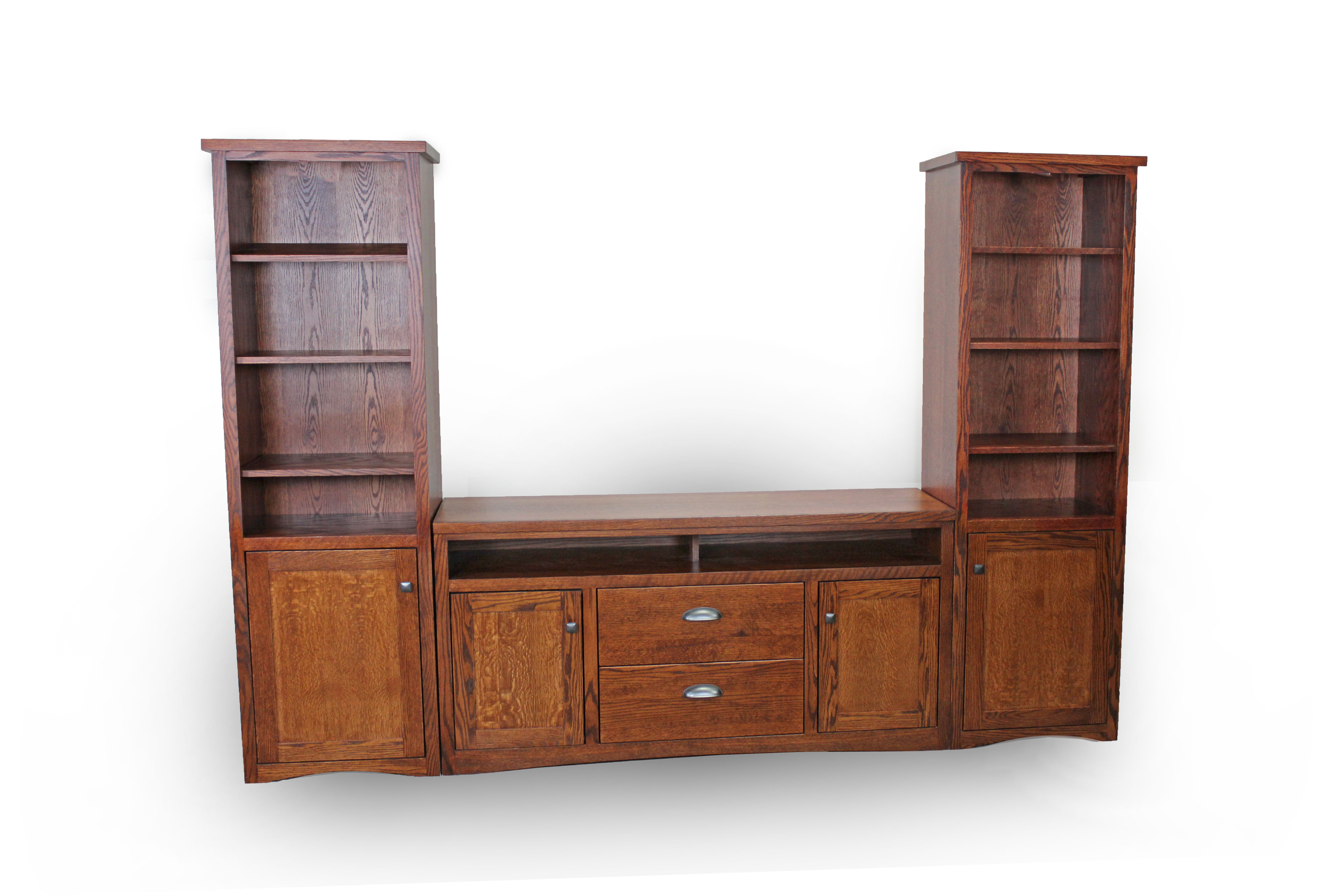 Oak Mission Entertainment Center