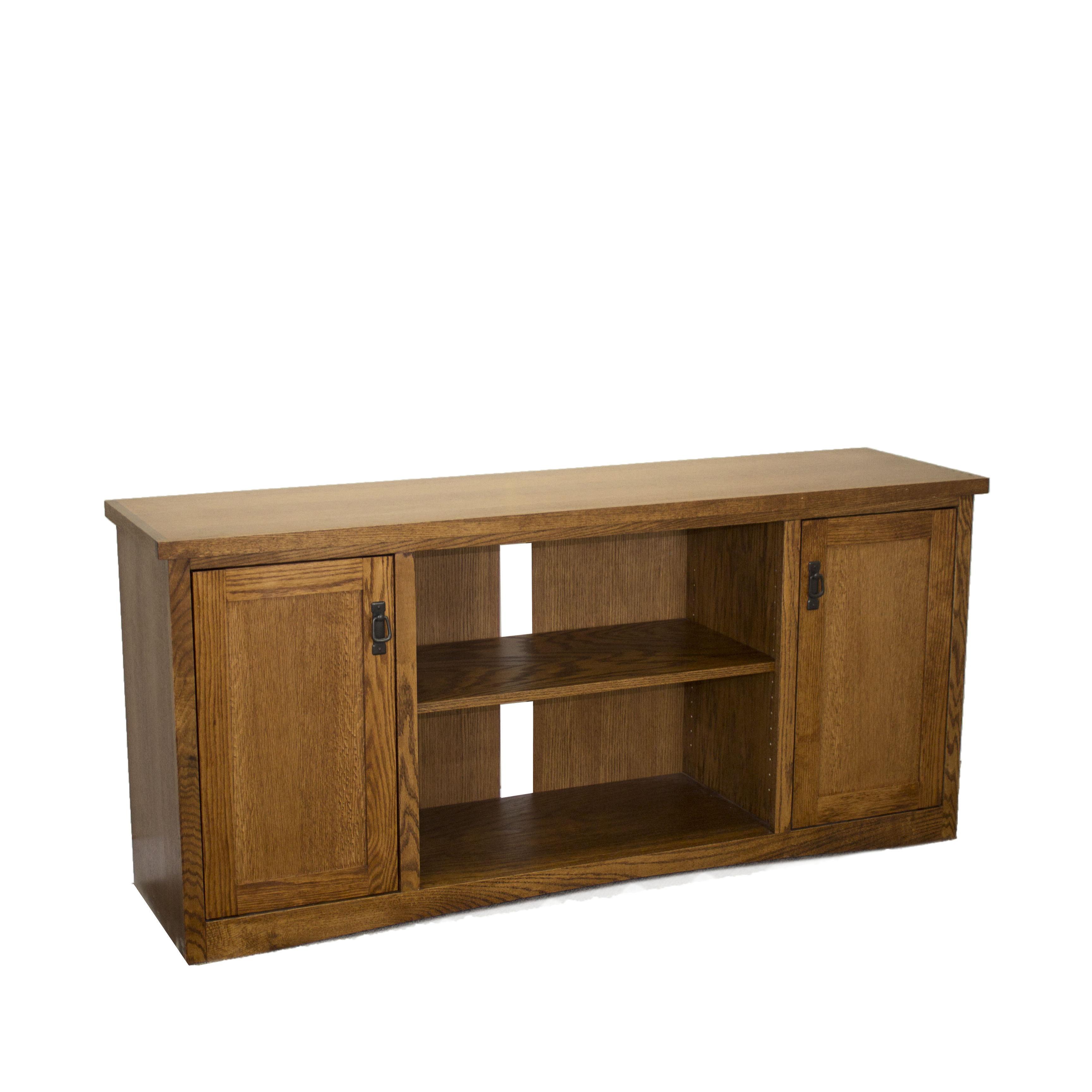 Oak Mission TV Console