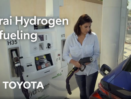 Toyota Mirai - Hydrogen refuelling explained