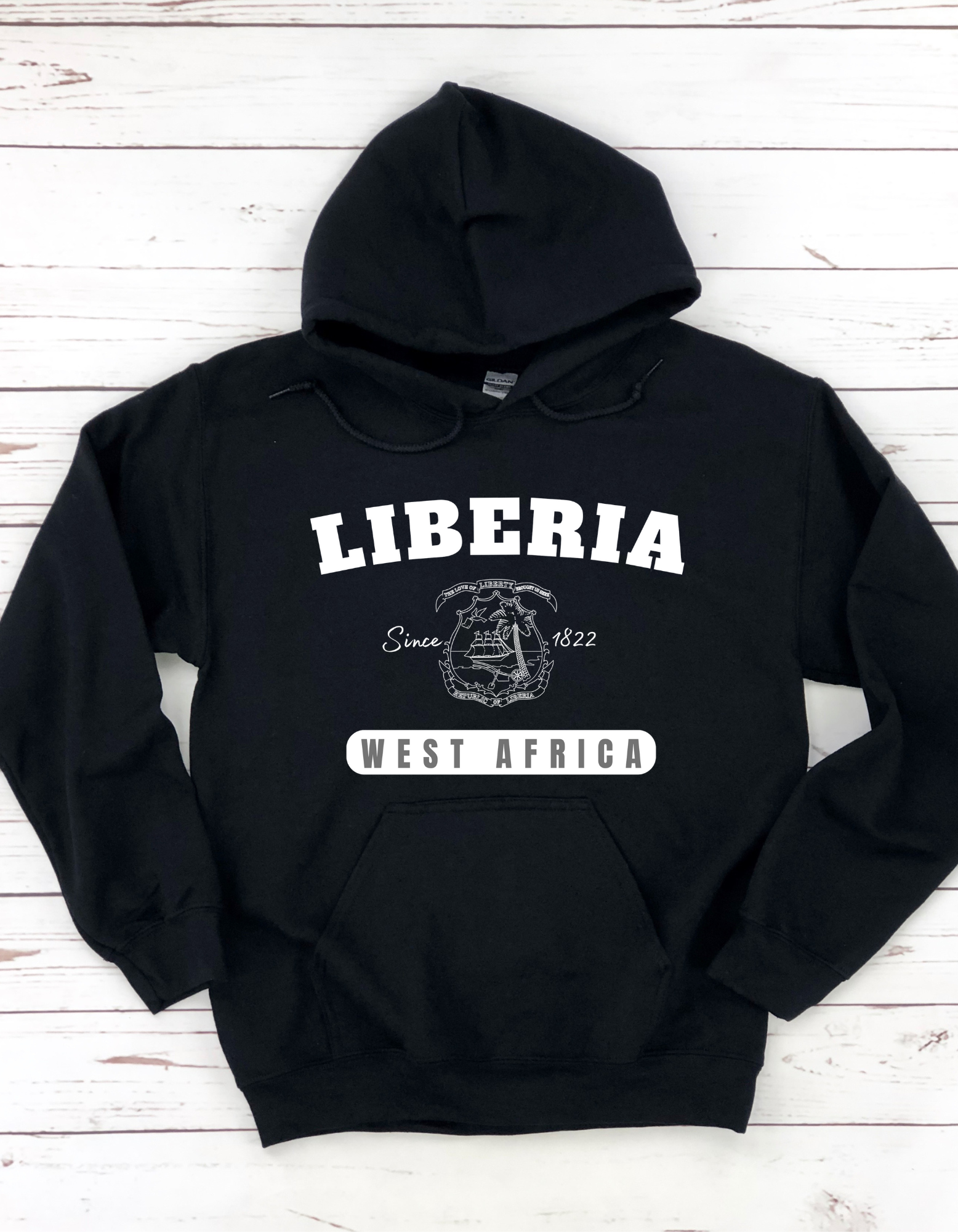 Liberia, West Africa Hoodie