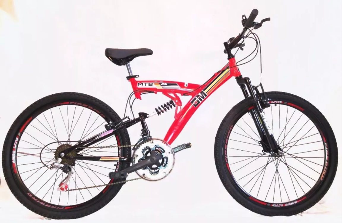 Bicicleta GM MTB. Doble Suspension 19302. Rod 26