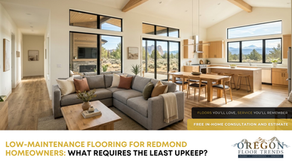 low maintenance luxury vinyl flooring in Redmond OR home