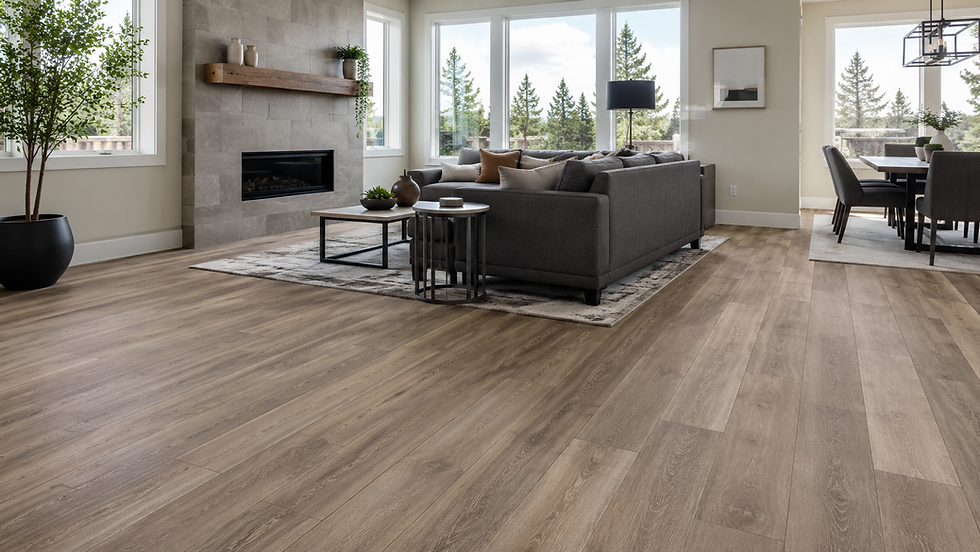 finished laminate flooring in a Redmond home