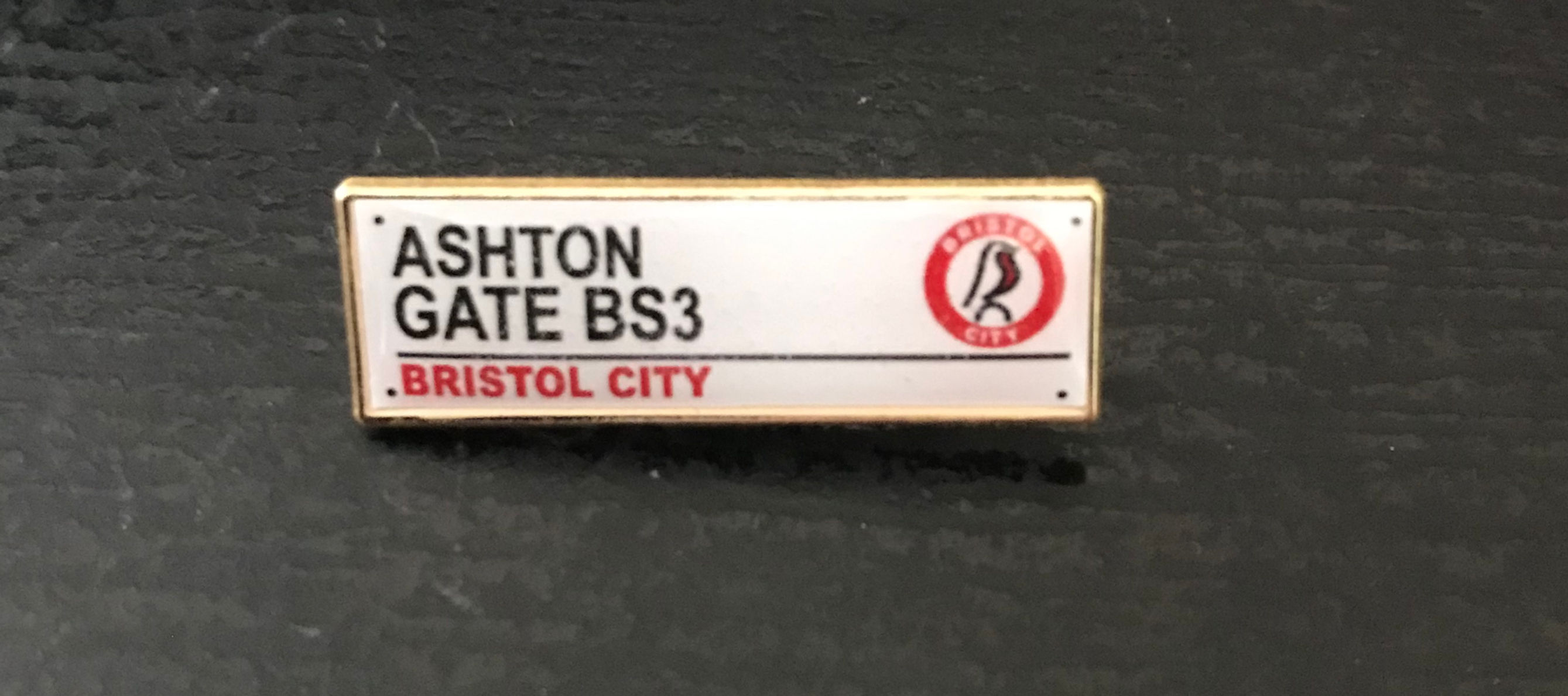 Ashton Gate Road Sign Badge
