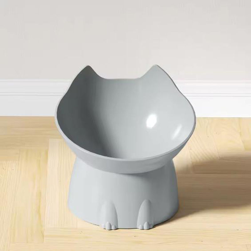 Thumbnail: New cat bowl with long ears and high feet bowl with cat and dog neck protection 