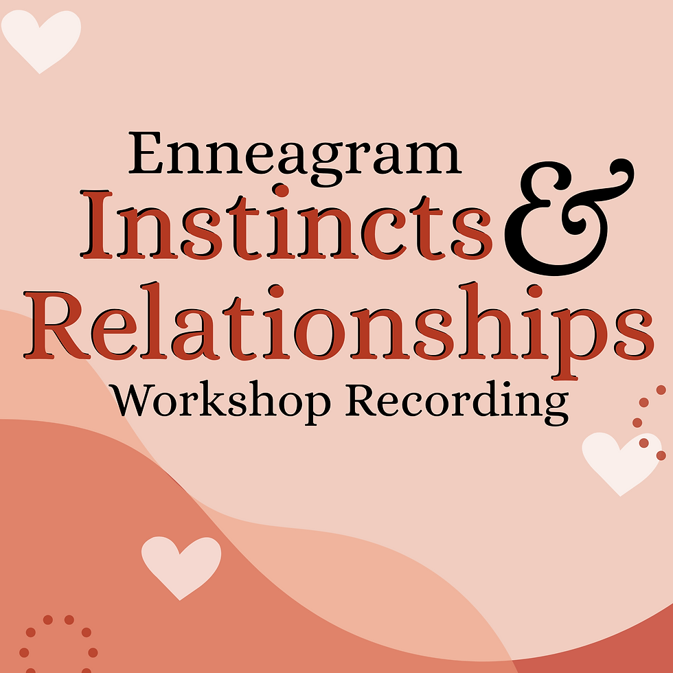 Instincts & Relationships Workshop Audio