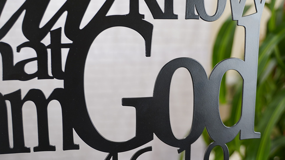 Thumbnail: Be Still And Know That I Am God. Psalm 46:10