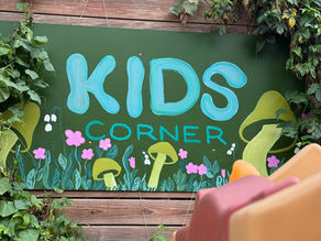 We Built a Kids Corner—Pizza for You, Playtime for Them