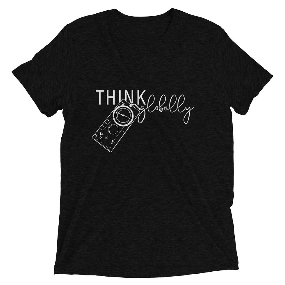 Thumbnail: "Think Globally" Short Sleeve T-Shirt