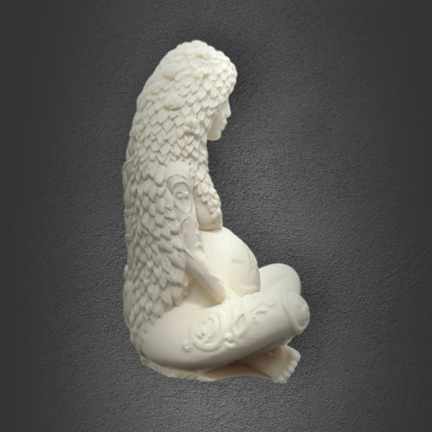 Thumbnail: Mother Earth Mini Figurine / 大地の母なる女神（地母神）の小像（無着色）