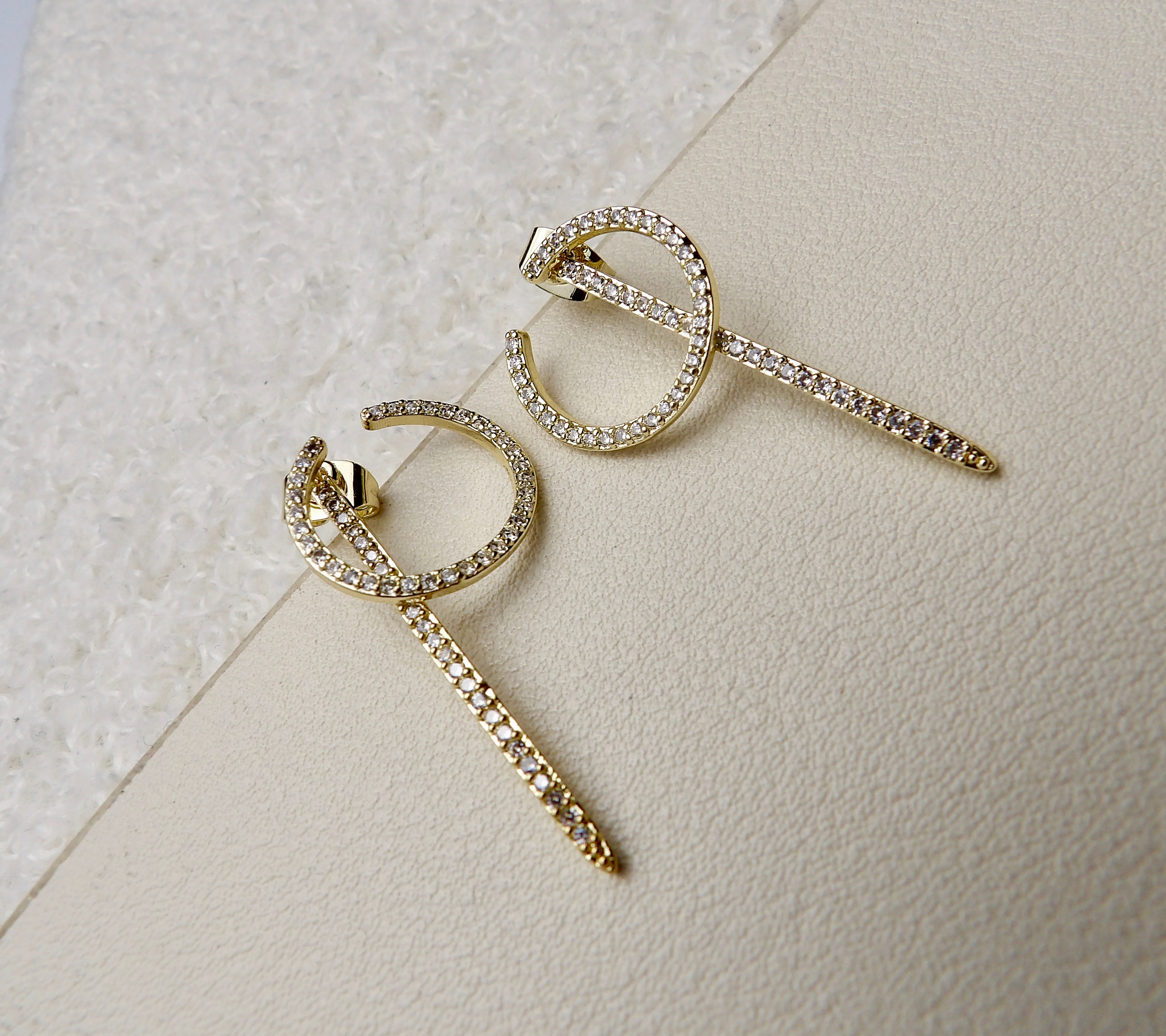 Boucles d'oreilles léna