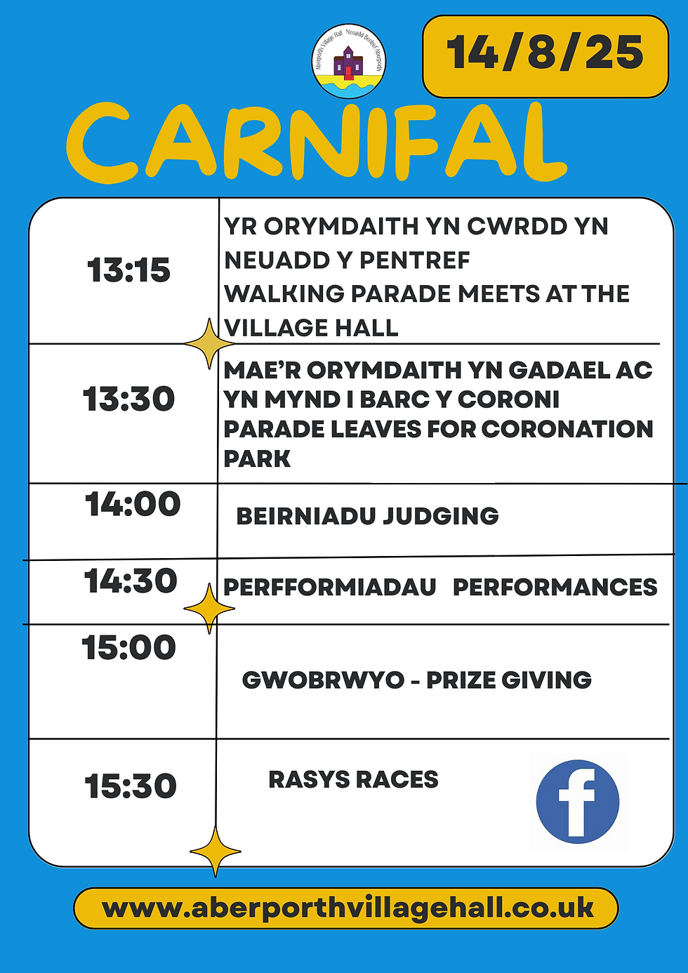 Not long until the CARNIVAL!