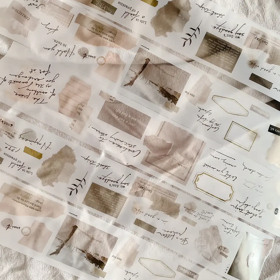 Thumbnail: Shiwu Studio Collage 02 Matte PET Tape