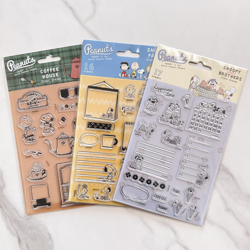 Snoopy Clear Stamp Sets | oneministore