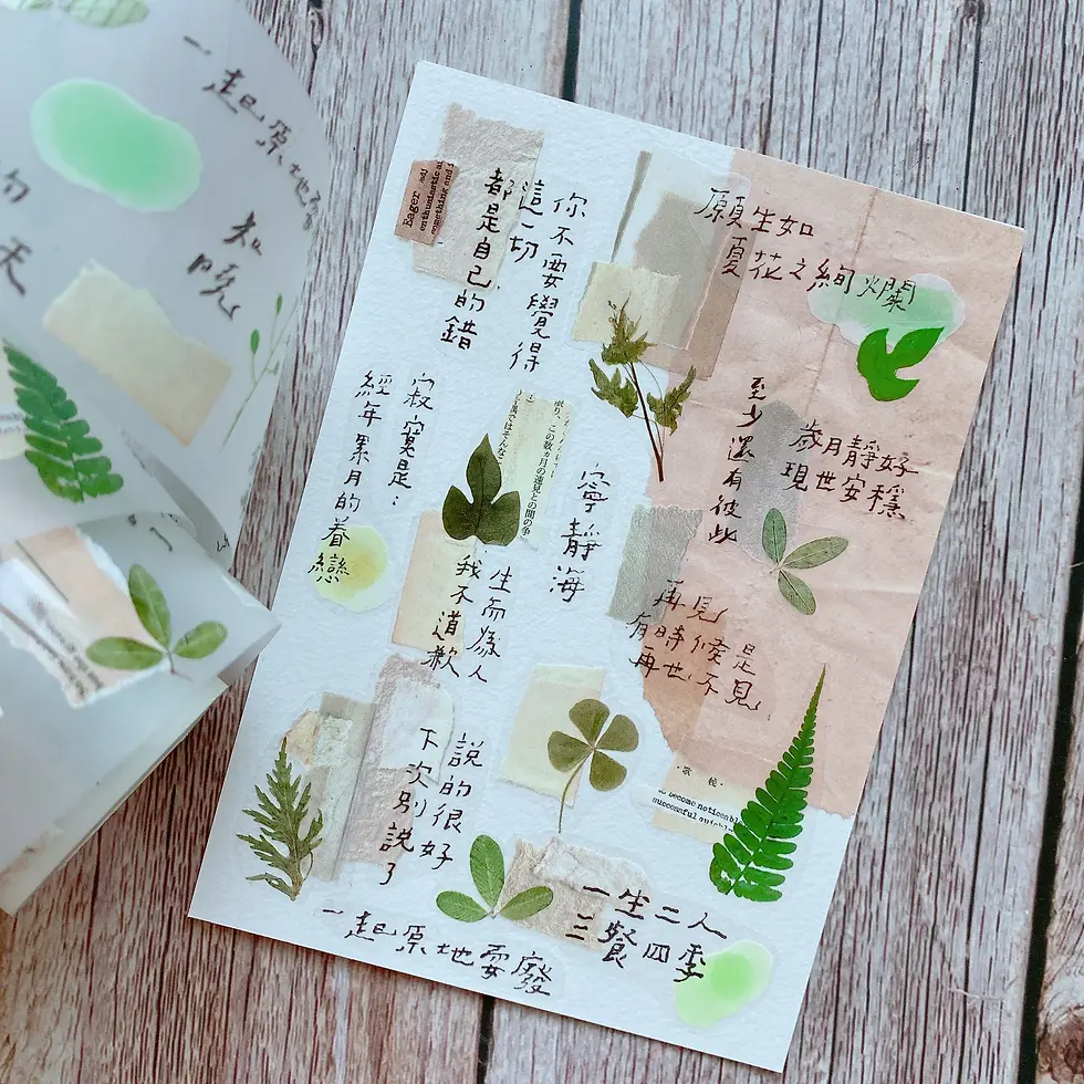 Thumbnail: Shiwu Studio Collage 08 Matte PET Tape