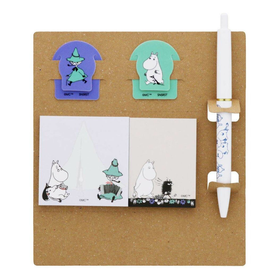 縮圖：Moomin Stationery Set  Moomin & Snufkin