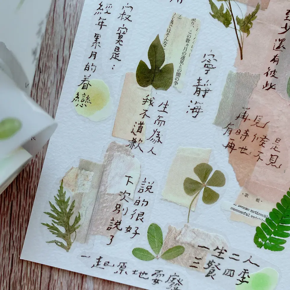 Thumbnail: Shiwu Studio Collage 08 Matte PET Tape