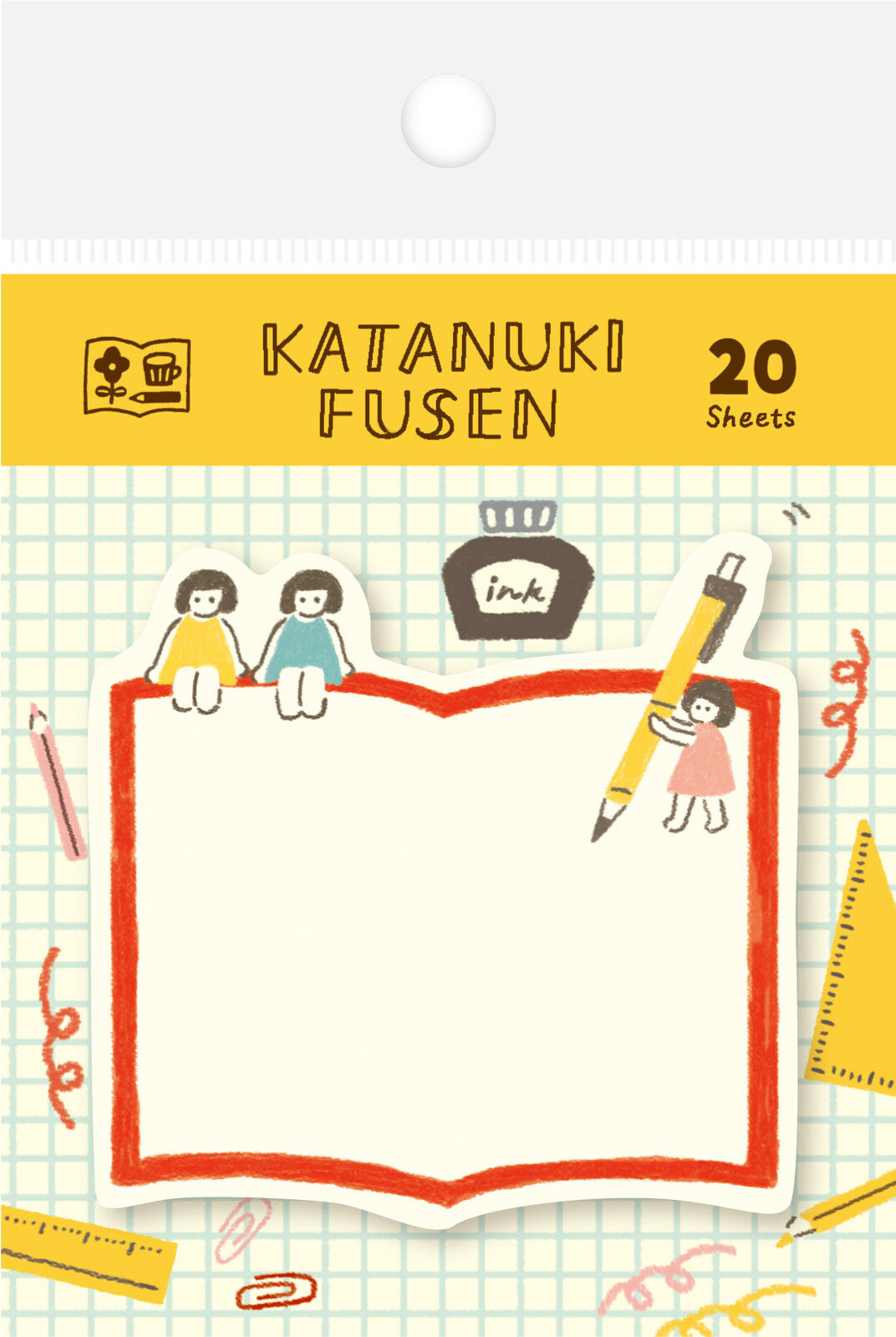 Furukawa Paper Watashibiyori Die-Cut Sticky Notes - Helpful Little Dwarves