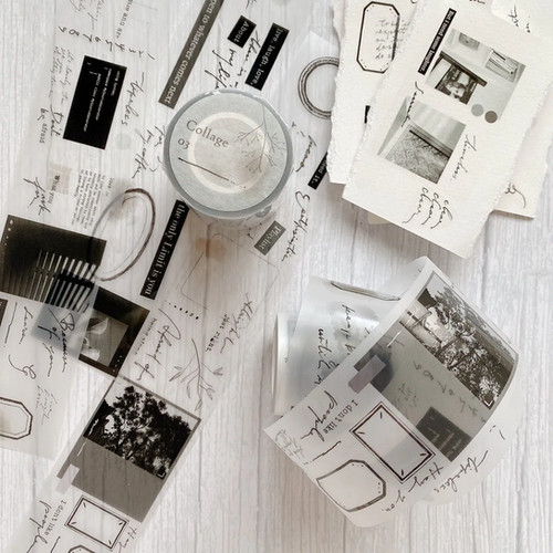 Shiwu Studio Collage 03 Matte PET Tape | oneministore