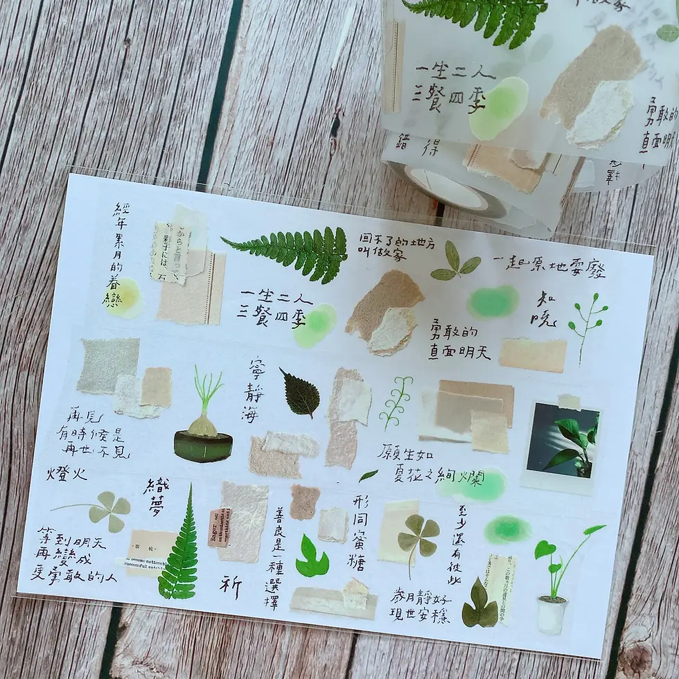 Thumbnail: Shiwu Studio Collage 08 Matte PET Tape