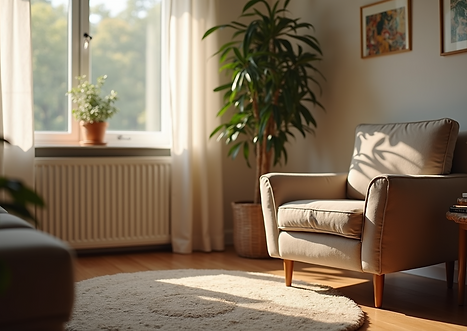 relaxing and peaceful office therapy experience