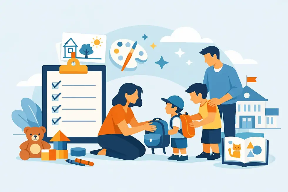 Kindergarten Readiness Skills Checklist for Families