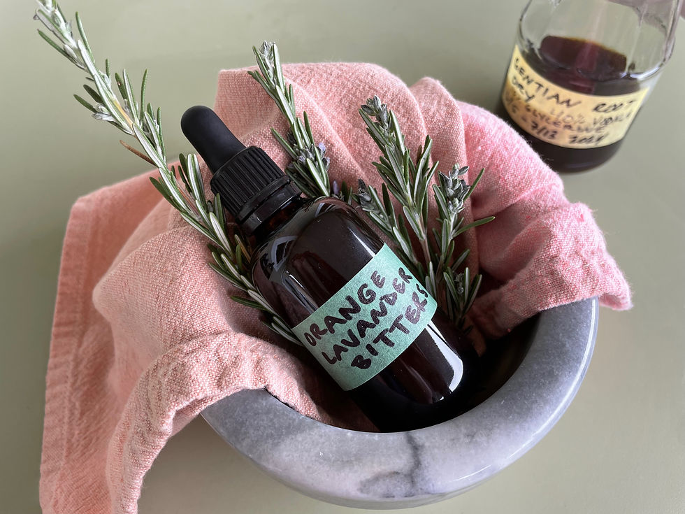 Bitters & Shrubs Making