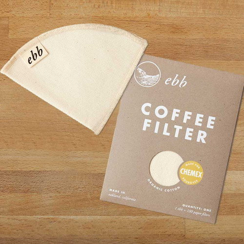 Ebb Reusable Coffee Filter preserved