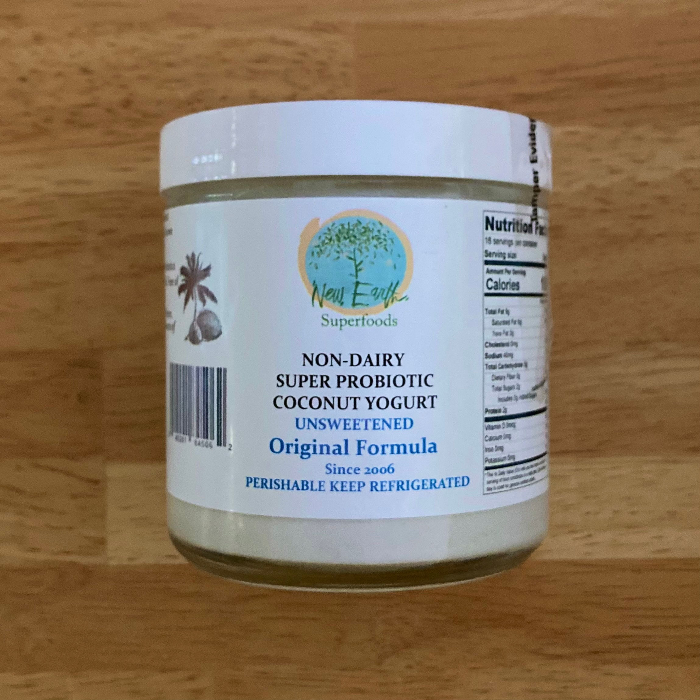New Earth Coconut Yogurt