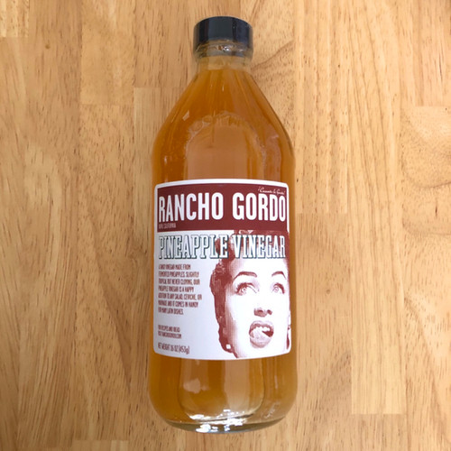 Rancho Gordo Pineapple Vinegar preserved