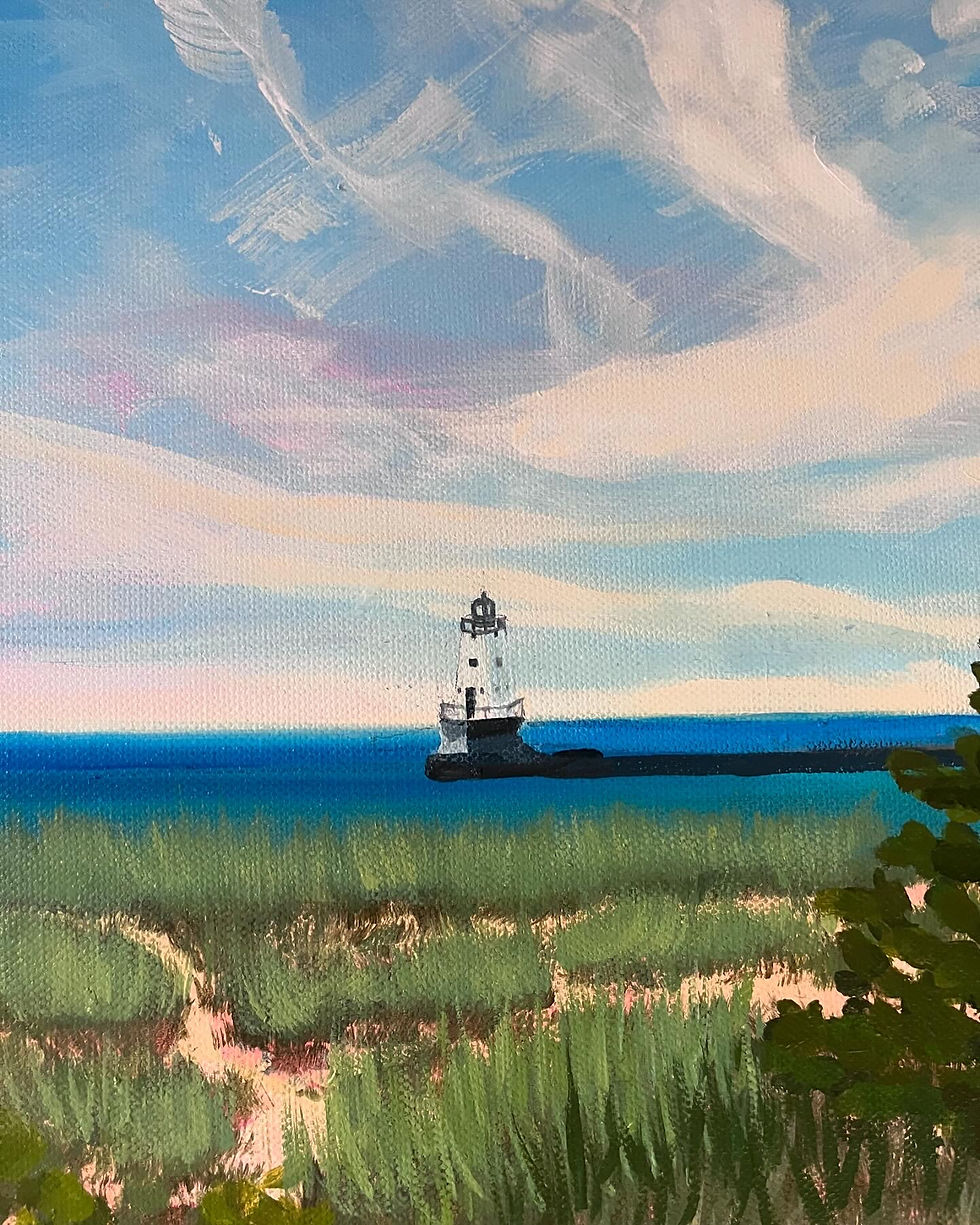 Thumbnail: Ludington Light 16x20