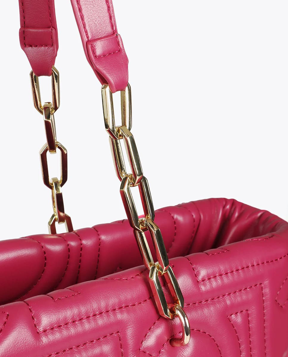 Miniatura: SHOPPER ACOLCHADO LOGOTIPADO  EN EFECTO PIEL