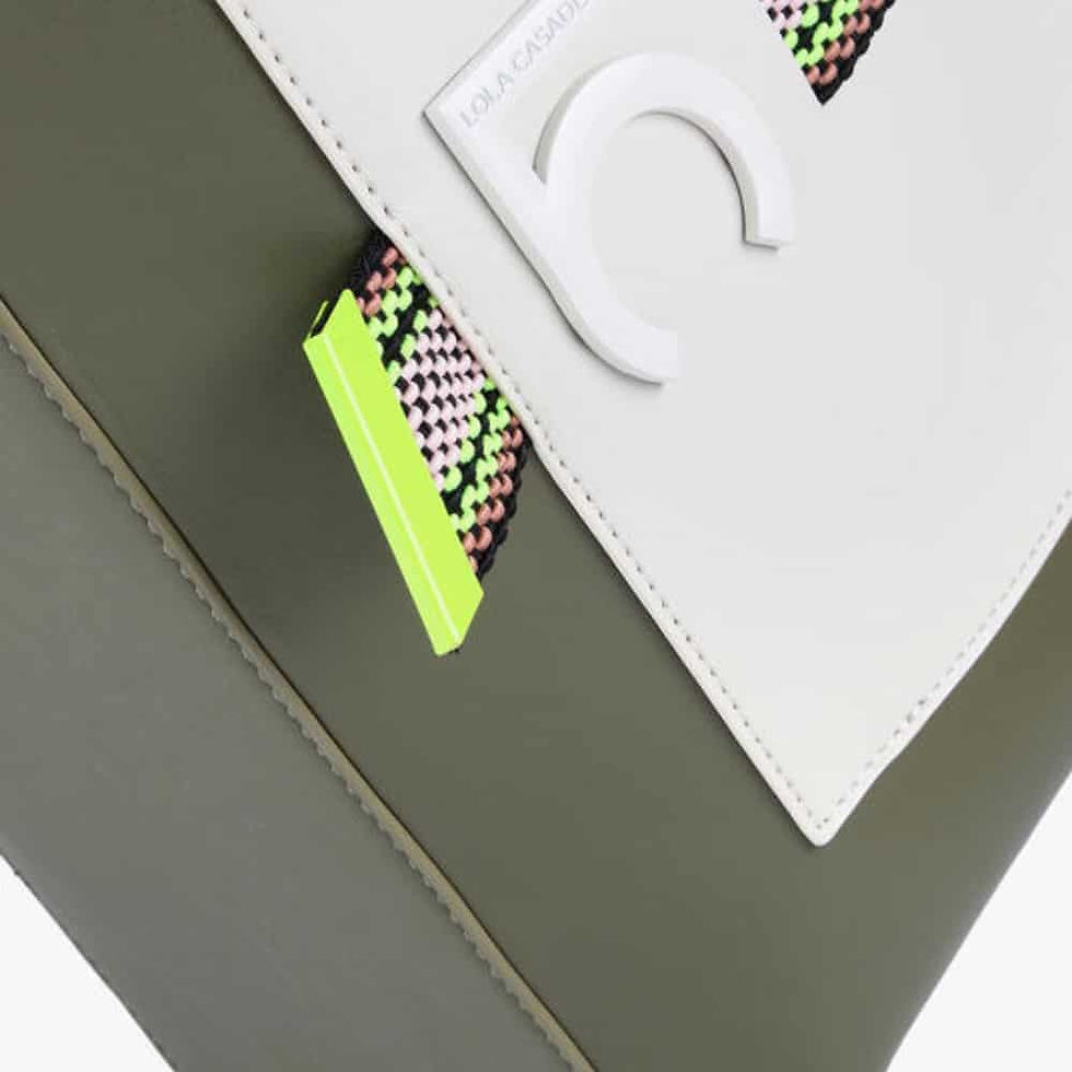 Miniatura: BOLSO  VERDE-CRUDO