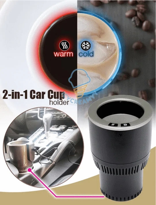 Thumbnail: 2 in 1 Electric Car Cup Holder
