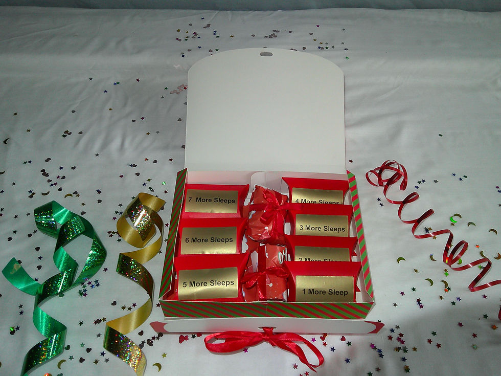 Christmas Countdown Box