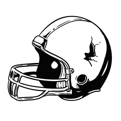 Miniatura: Vinilo Decorativo Casco Fútbol Americano DK