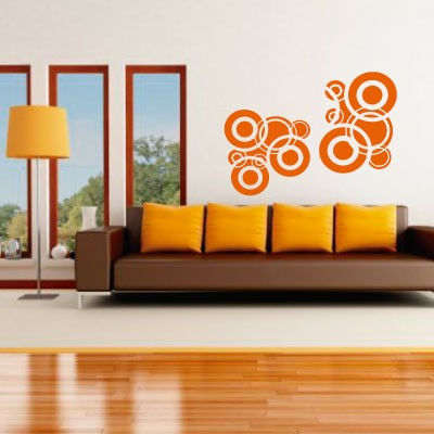 Miniatura: Vinilo Decorativo Círculos Integrados Dos