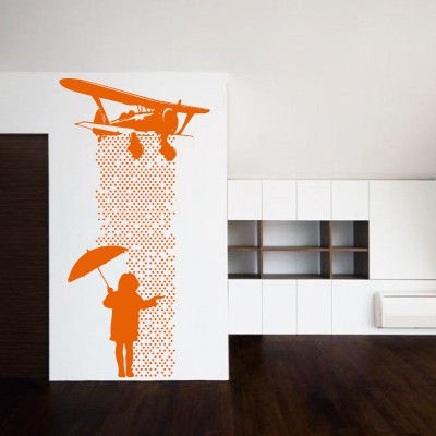 Miniatura: Vinilo Decorativo Bajo La Lluvia (Dekoadhesivo)