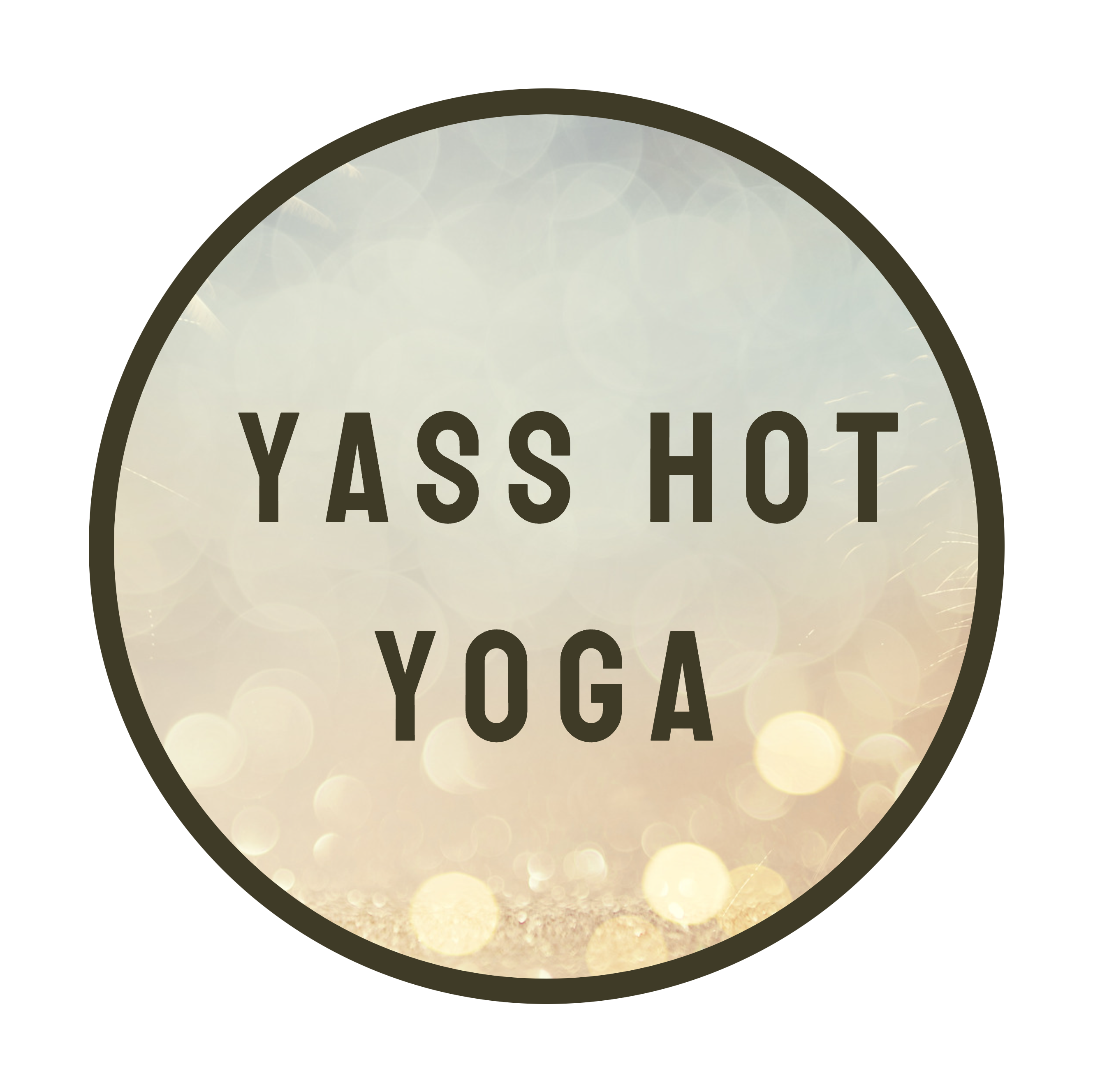 Yass Hot Yoga logo design