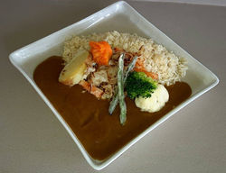 Vegetarian Japanese Curry - 3,50$
