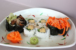 Vegetarian Platter - 5,90$