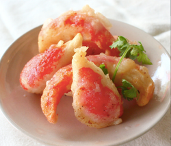 Tempura prawn and crab meat - 1,50$